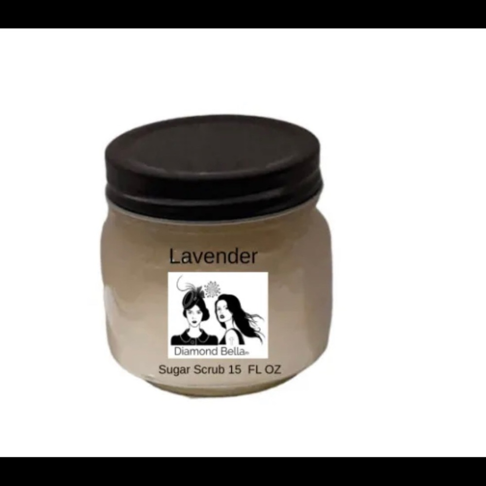 Lavender sugar scrub 15 oz